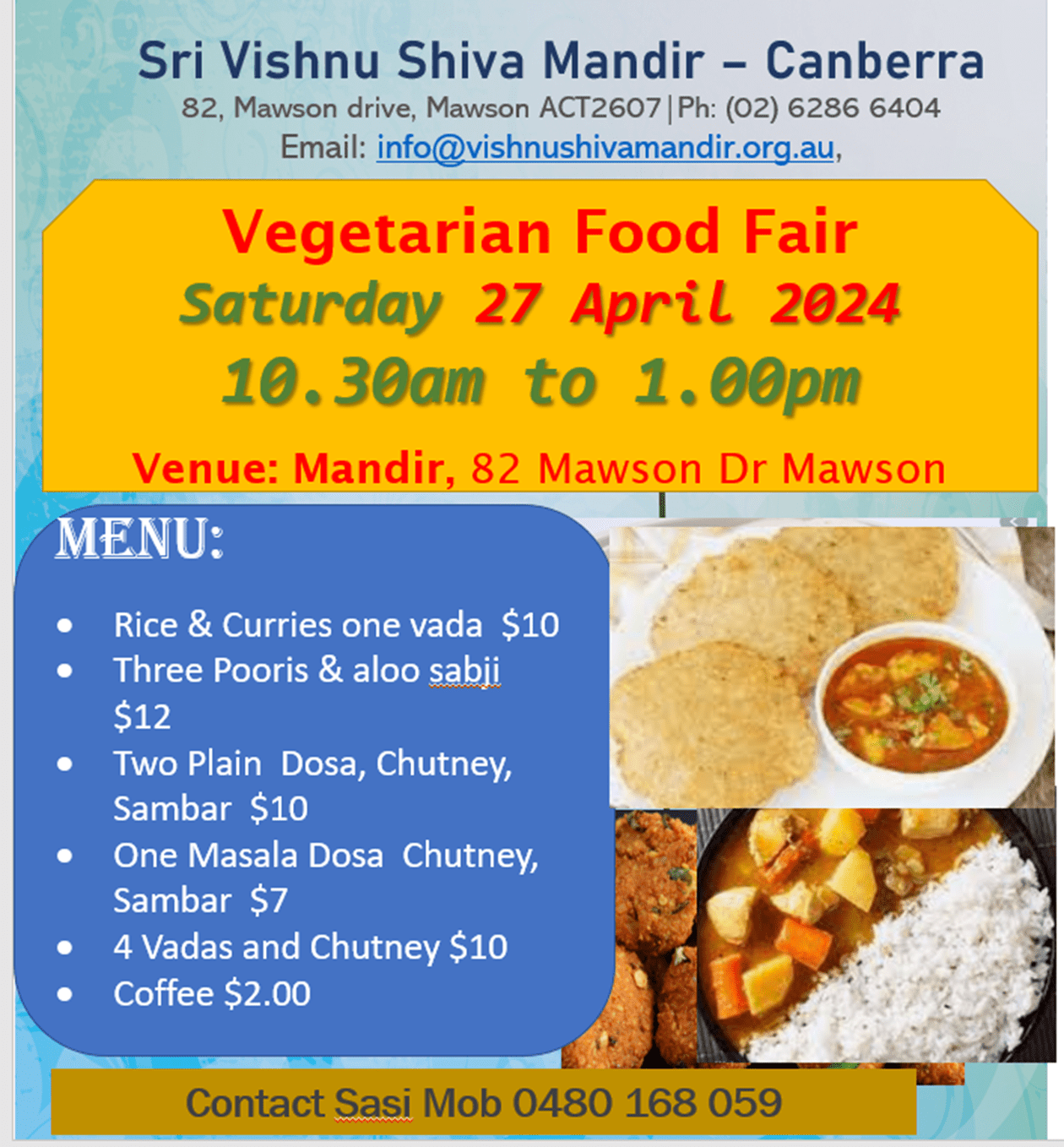 Vegetarian Food Fair on 27 Apr